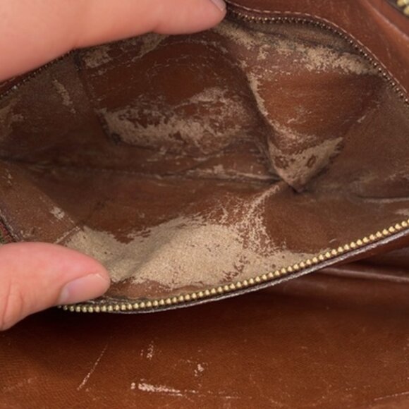 Louis Vuitton Monogram Marly Dragonne GM Wristlet Clutch Vintage - Picture 8 of 10